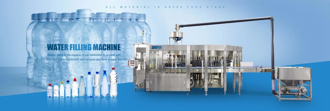 330ml 500ml 1500ml Plastic Glass Pet Bottle Automatic Drinking Mineral Sparkling Pure Water Liquid Alcohol Wine Beverage Filling Making Bottling Machine