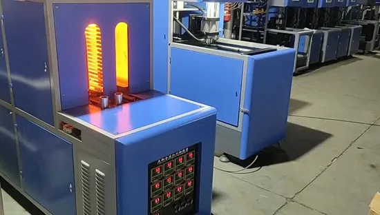 Máquina de soplado/soplado semiautomático para mascotas de 5 galones Botella para mascotas